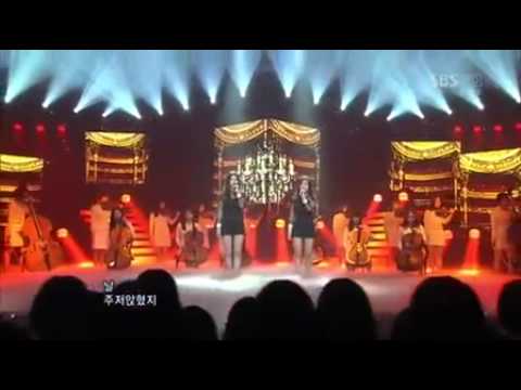 다비치-안녕이라고 말하지마(2011-09-11 인기가요