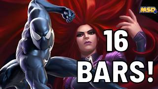 6-Star Symbiote Spider Man takes off 16 Bars! Apex Coliseum Medusa