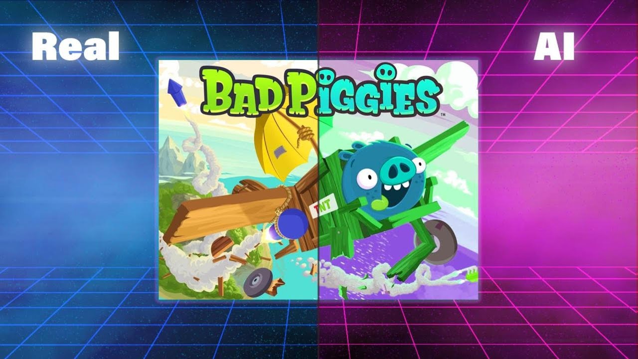 Main Theme, but it's continued by AI 【Bad Piggies】 🐷🎵