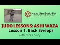 Judo: Ashi Waza  Lesson 1 - Back Sweeps