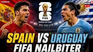 Spain VS Uruguay FIFA 2026 LIVE: FIFA World Cup 2026 | Rodrigo Hernández VS José María Giménez
