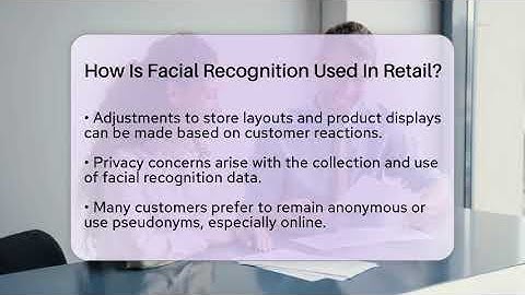 How Is Facial Recognition Used In Retail? - Everyday-Networking
