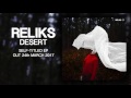 Reliks  desert audio