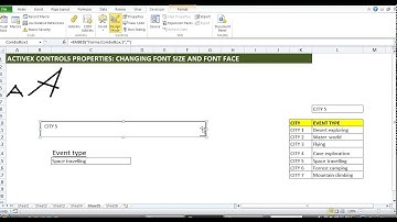 MS Excel ActiveX: How to change the font size & style in a combo box