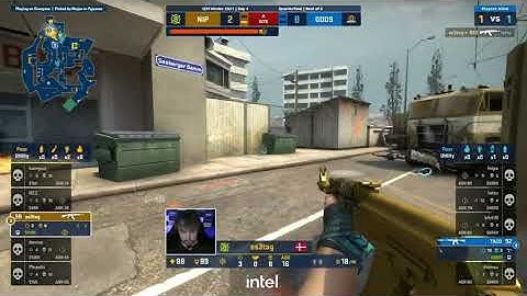 CSGO-Dropped Kit Clutches round for Godsent vs NIP crazy