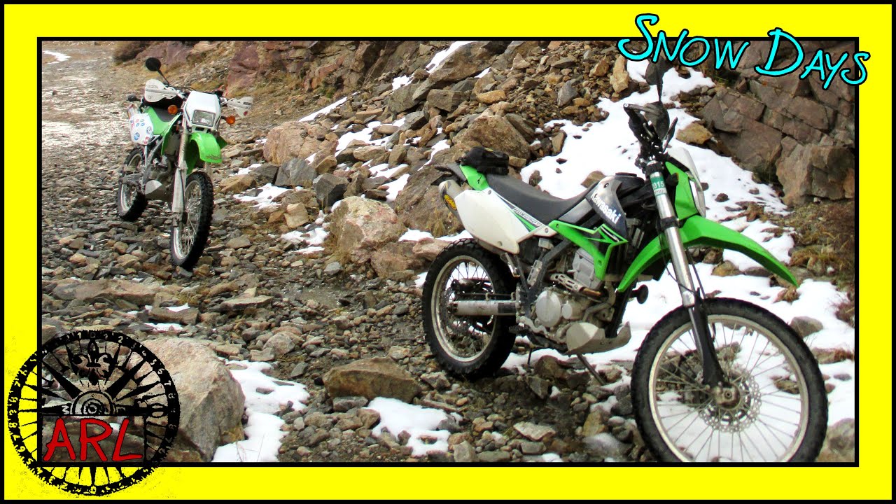 Adventure Riding in the Snowy Mountains - Rollins Pass - Funny Moments