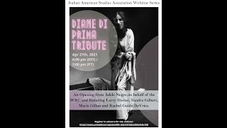 Webinar 14: April. Diane DiPrima Tribute