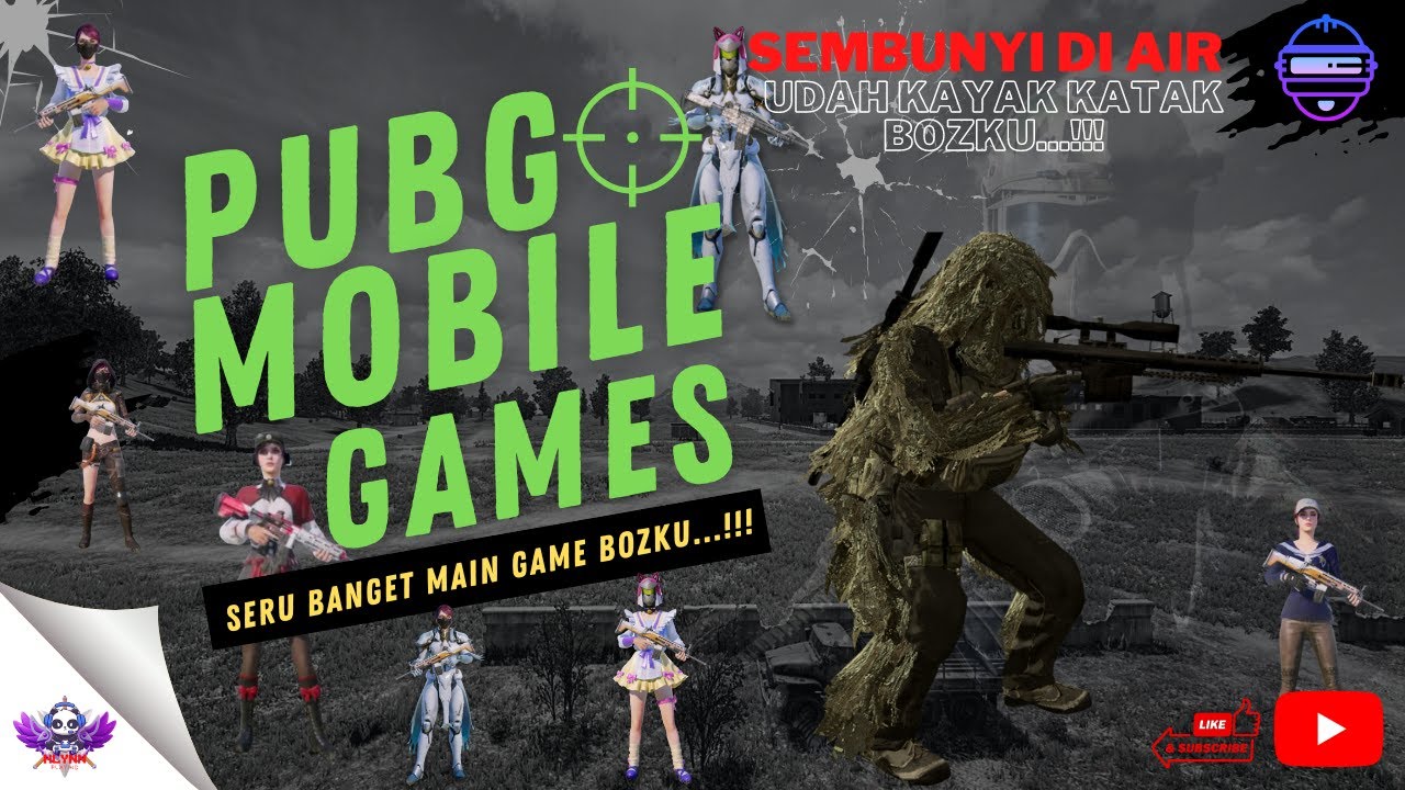 Sembunyi Kayak Penyu & Pas 20 Kill Bozku... ️ ️ ️ Main Game PUBG