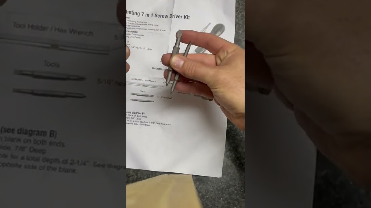 7 Function Ratcheting Screwdriver Turning Kit