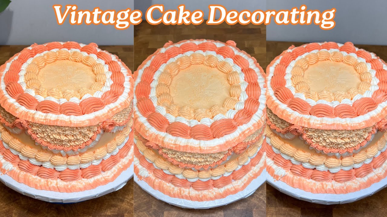 Quick & Simple Vintage Cake Design Perfect for Beginners YouTube — free download