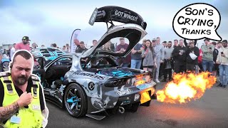 Security SHUT DOWN Exhaust WAR at UK's LARGEST JDM SHOW!