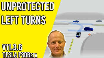 #FSDBeta v 11.3.6 - Unprotected Left Turns - in Light Rain