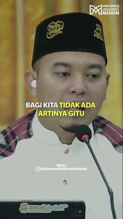 Jangan di Hina Ustadz Luqmanul Hakim Pontianak