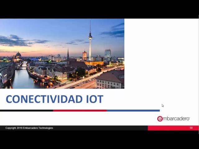 Delphi y C++Builder 10.1 Berlin | Conectividad IOT y fortaleza para la empresa con 1 demo | Bloque 3