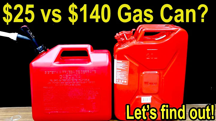 Best Gas Can? $140 Wavian vs Eagle, Surecan, Scept...