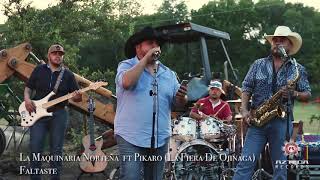 Video thumbnail of "La Maquinaria Norteña Ft La Fiera De Ojinaga -Faltaste (En Vivo)"