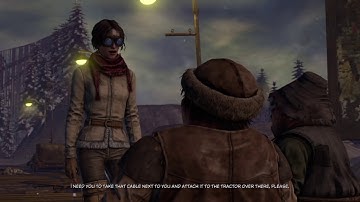 Syberia 3 walkthrough - part 13 - turning on electricity, ferris wheel and towing the krystal 3/3