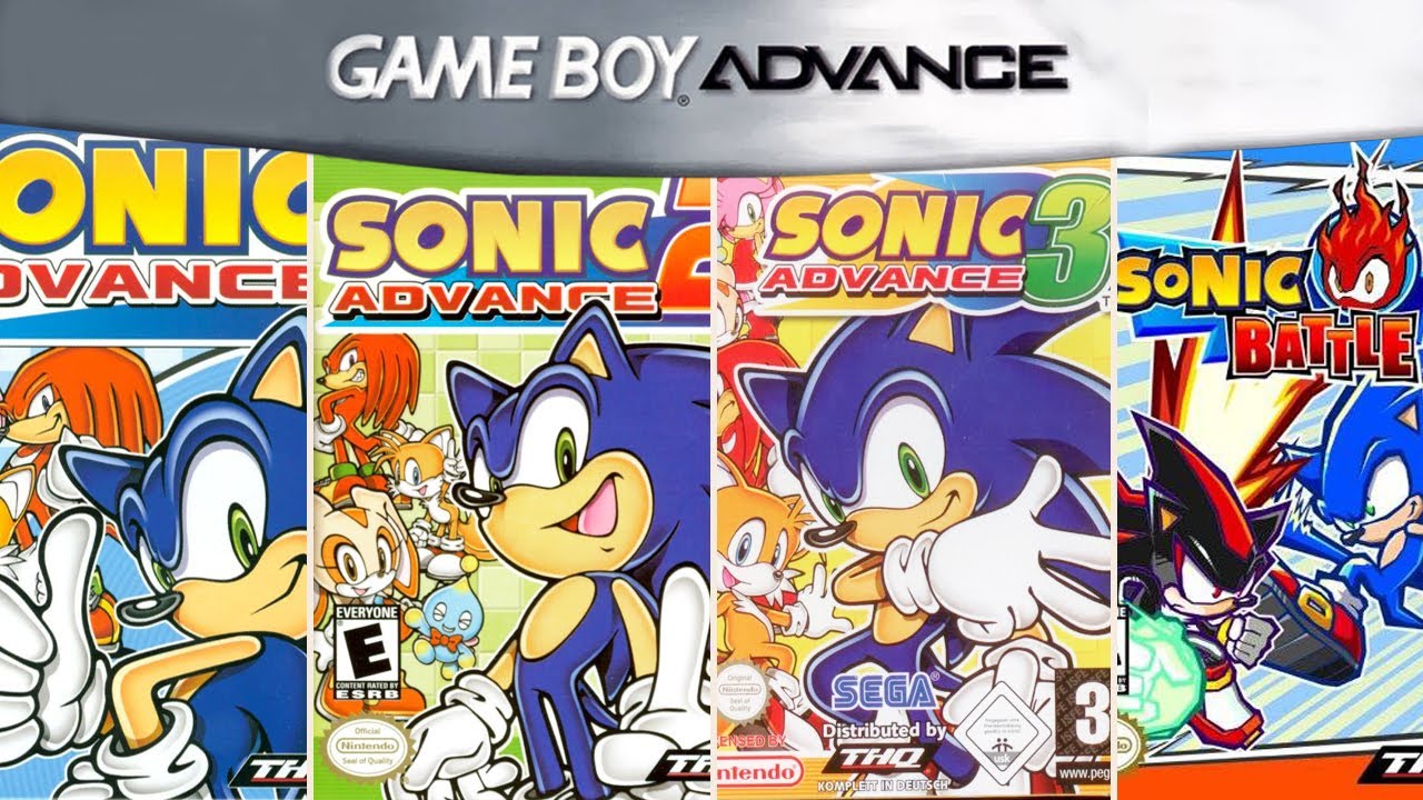 Sega Sonic Advance Games