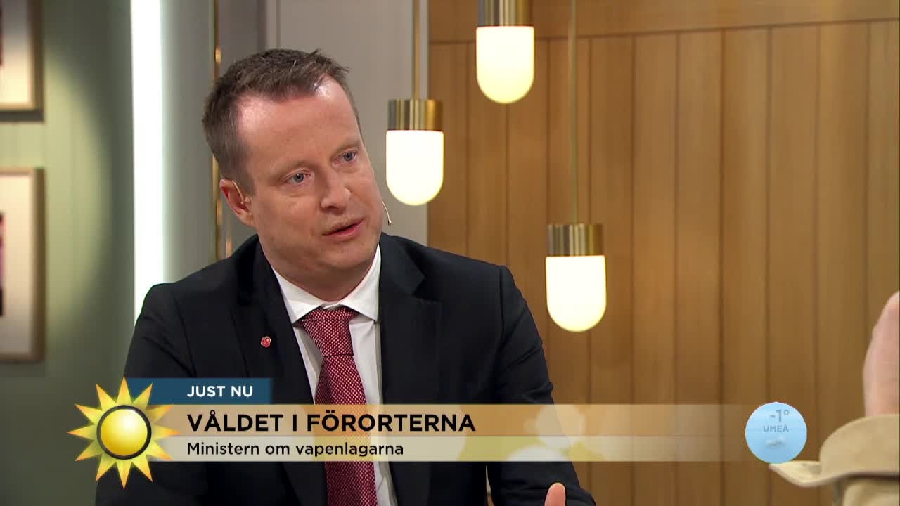 Anders Ygeman om nya medel för att stoppa gängkriminaliteten. - Nyhetsmorgon (TV4)