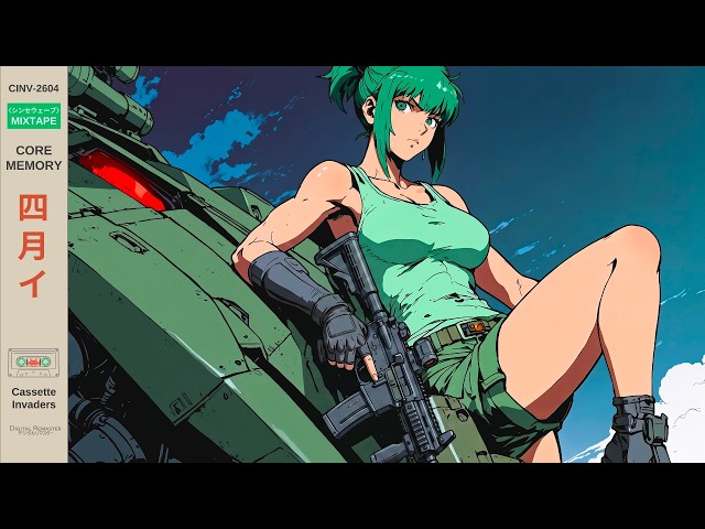 Synthwave Mix | CORE MEMORY | Cyberpunk Power Nostalgia for Coding
