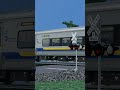 LNRR M7A blowing its Leslie RS2M past the West Grade Crossing