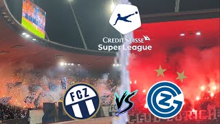 FCZ🦁 vs. GC🦗 - Stadionvlog | SÜDKURVE PYRO SHOW🤩😮| 283. Zürcher DERBY🤯 | VLOG #25