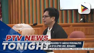 Personal aide of ex-DPWH Usec. Bernardo alleges he delivered 12 boxes to White House compound...