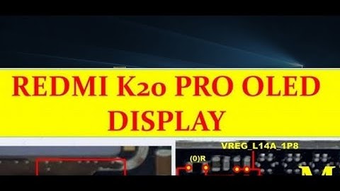 Redmi K20 Pro Display Backlight Problem Solved Ways Repair Display Light Problems Jumper Ways