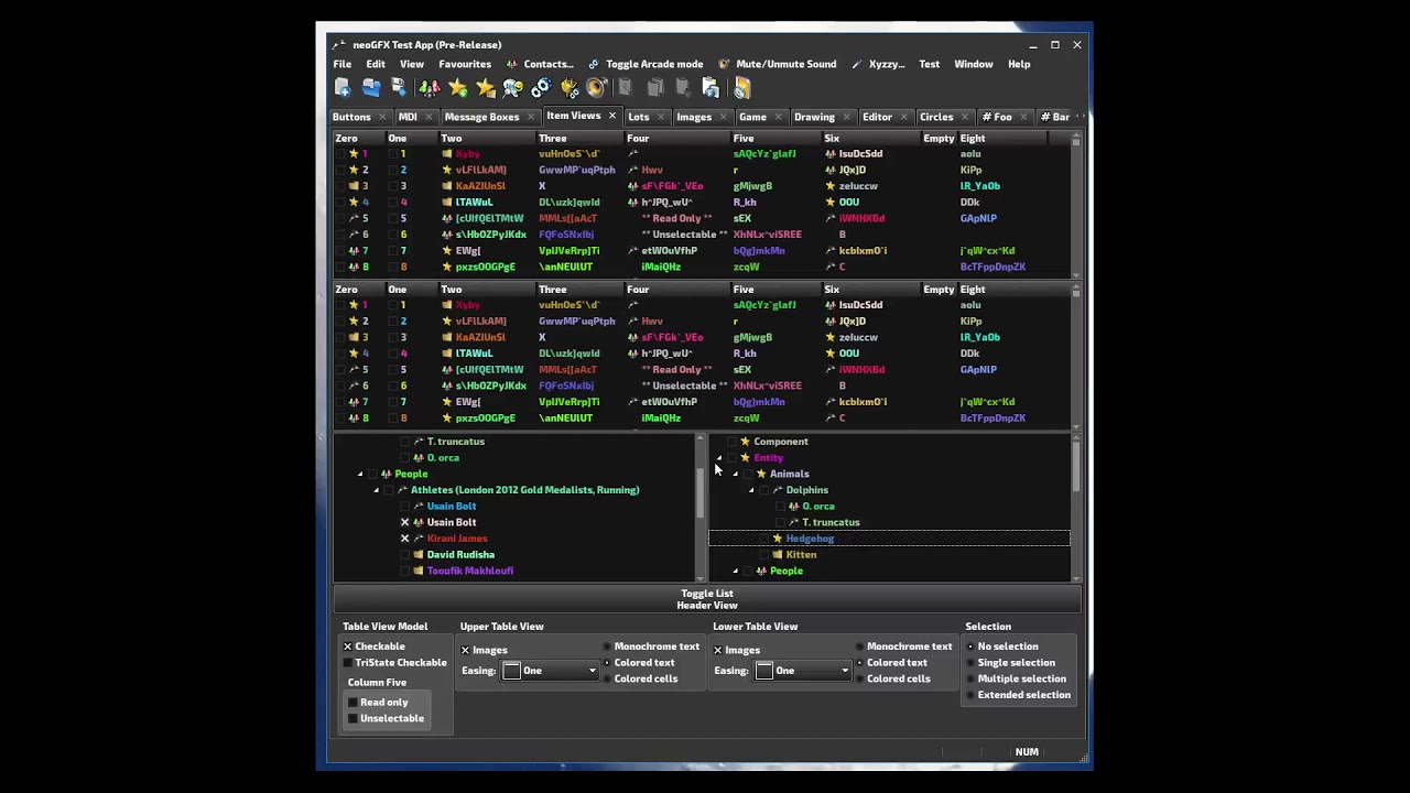 Gui library