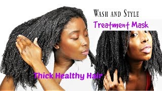 Rice Water Wash Day | Bamboo & Batana Hair Mask ? | Natural Hair Fast Hair Growth | Yao Women