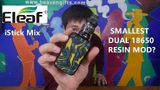 Eleaf iStick Mix Kit | Smallest Dual 18650 RESIN Mod