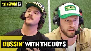 Famous Will Compton & Taylor Lewan | The Story Behind @BussinWithTheBoys 🎙️ Profile