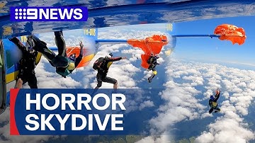 Split-second decision saves skydiver