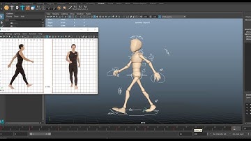 ANIMATING A WALK CYCLE in Maya 2 - Animating the walk [Paradise VFX Studios]