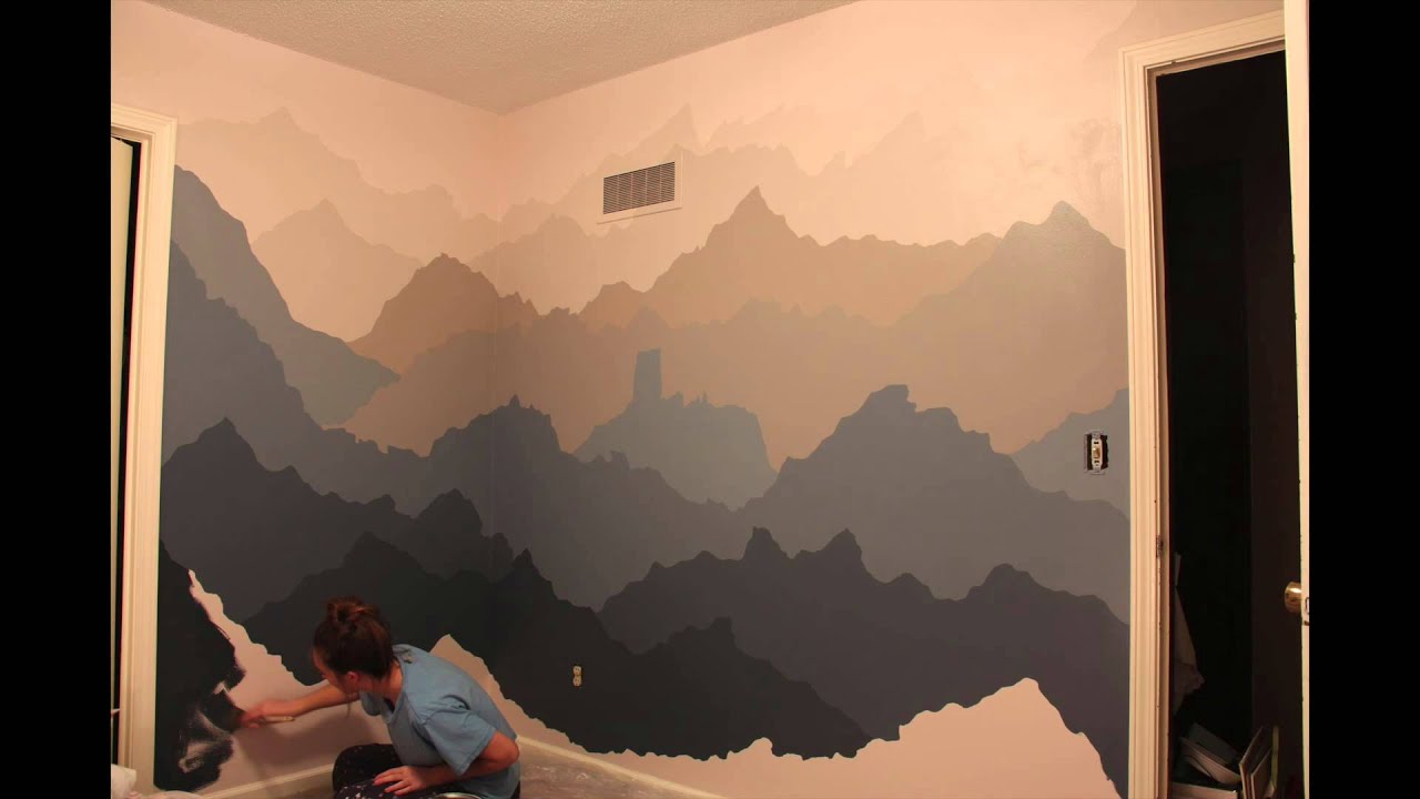 Mountain Mural YouTube