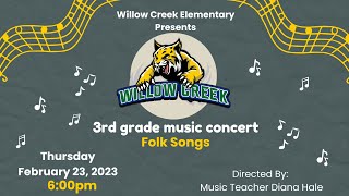 3rd Grade Music Performance Feb 2023