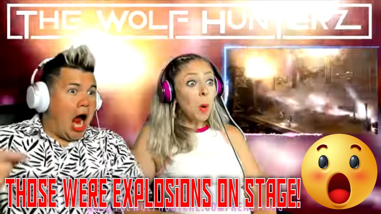 ВИДЮ ВПЕРВЫЕ!! "Ramm4 (Live at Hellfest 2016)" от Rammstein | THE WOLF HUNTERZ Джон и Долли