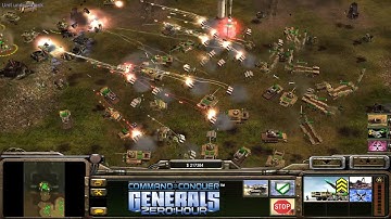 C&C Generals - Zero Hour: 1 vs. 7 - GLA vs. 7 Hard Tank