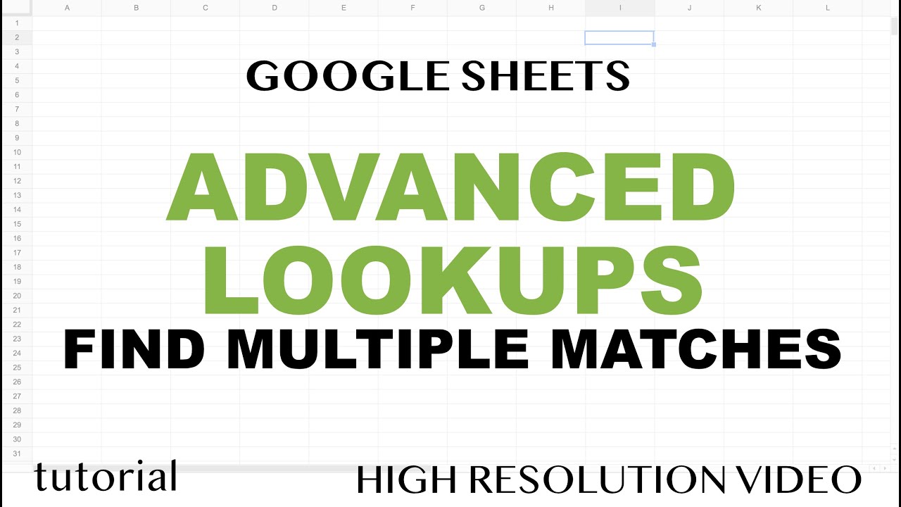 Find & Return Multiple Matches in Separate Columns, Rows or Comma Separated in Google Sheets 