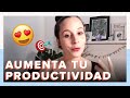 Aumenta tu productividad trabajando en bloques de tiempo