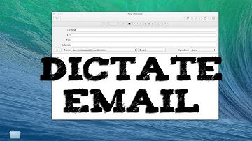 Type Emails with Your Voice: Speech to Text on a Mac