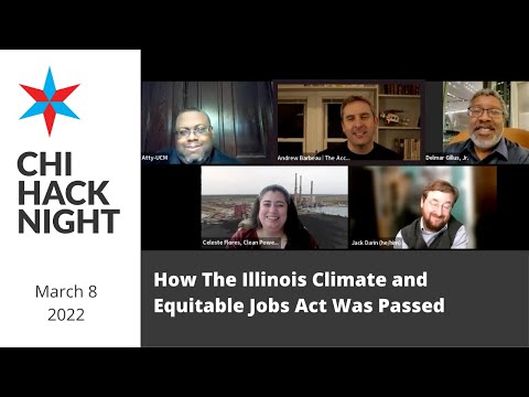 How The Illinois Climate and Equitable Jobs Act Was Passed