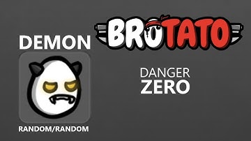 Brotato - Demon (Danger 0) with ghost flints