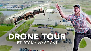 2-minute Dynamic Discs HQ DRONE tour Ft. Ricky Wysocki Clutch Putt