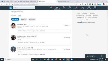 Sent Connection Requests on #LinkedIn