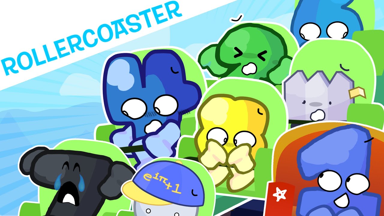 BFDI: The Four Show! — Эмоциональные американские горки! При участии Гэти! (BFDI Animation)