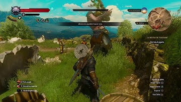 The Witcher 3 Defeat Goliath in One Shot