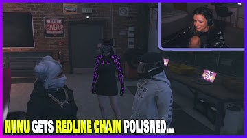 Nunu Gets Redline Chain Polished...😂 | GTA RP NoPixel 3.0