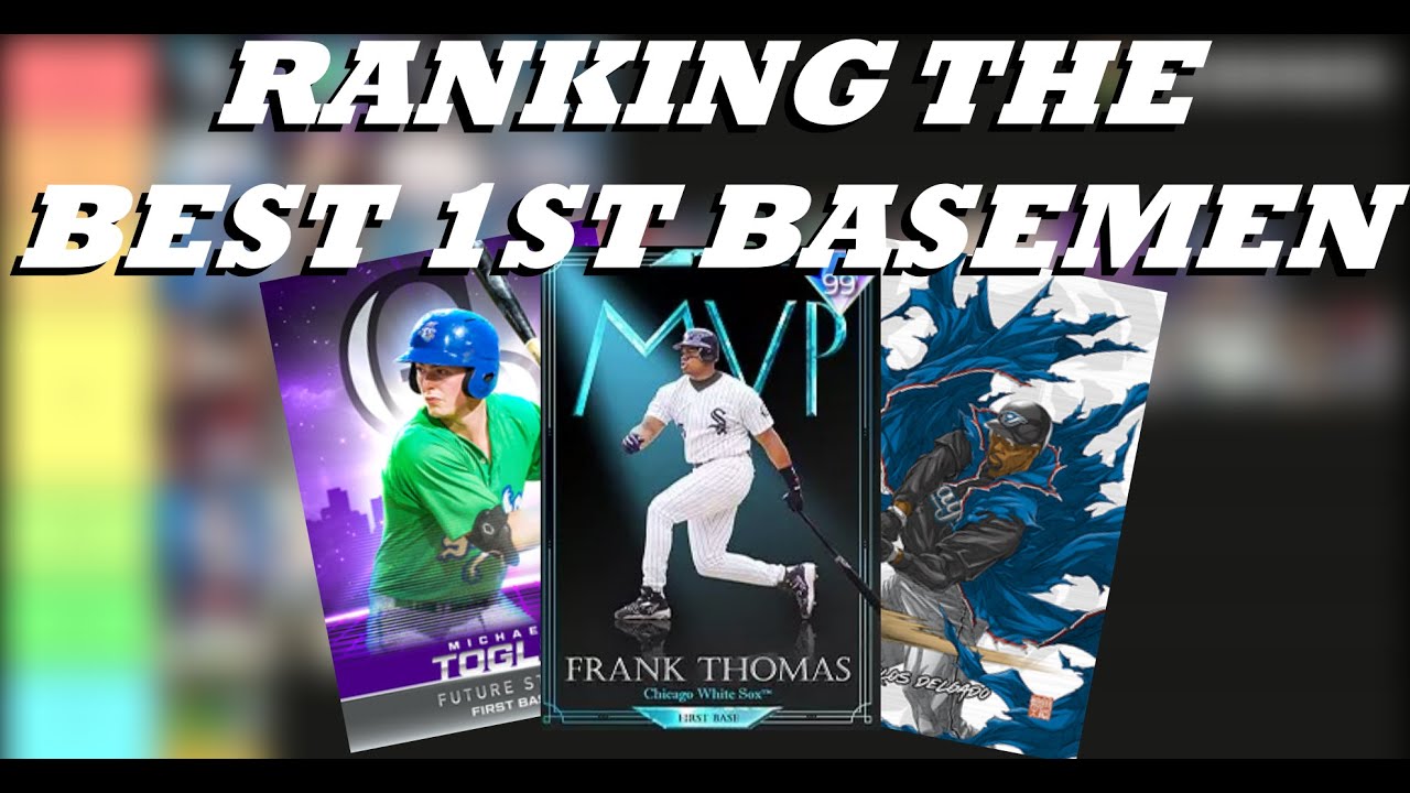 RANKING THE BEST 1ST BASEMAN IN MLB THE SHOW 22! TIER LIST! MLB THE SHOW 22