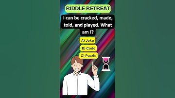 "Crack the Code: A Mind-Bending Riddle Challenge!"#Riddle#Brain Teaser#Puzzle Challenge#Mind Games